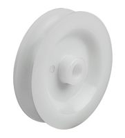 WEBI Seilrollen Polyamid, mit Gleitlager 190P/100mm, Tragkraft 120kg - Seilrollen
