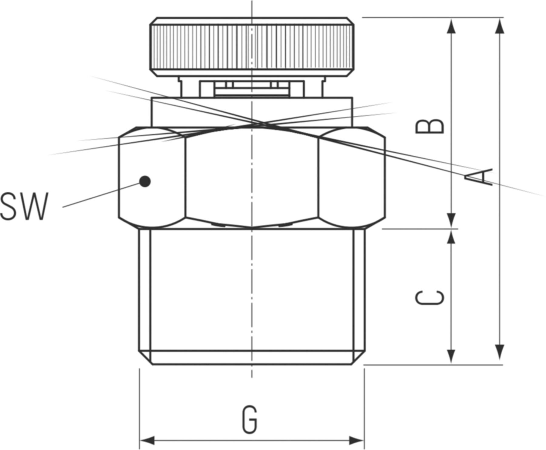 Heizkörperentlüfter ER 40 VENT 1/4" 240.5418.000 automatisch wirkend - Taconova