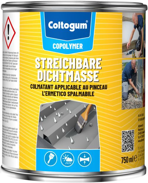 COLTOGUM Streichbare-Dichtmasse 750 ml , grau - Dichten