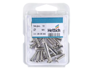 Hettich Verbindungsschraube Set vernickelt, mit Hülse, M4 x 28-38mm, à 10 Stk - Diverse Möbelbeschläge und Zubehör