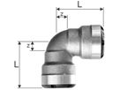 Industrie-Bogen 90° innen-innen 10 mm 8800.10 - SudoFIT-Formstücke