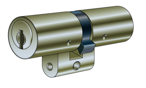 KABA 8 Doppelzylinder Typ M1515 32.5/32.5, mit 3 Schlüssel - Kaba 8, Lagerprodukt