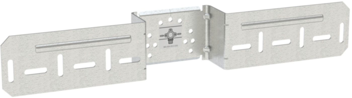 Montageplatte einfach, abgesetzt 650.733.00.2 - Geberit-Push Fit-Formstücke