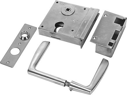 SCHÄNIS Zimmertürschloss 2005 RZ 65, DIN links, verzinkt - Türschlösser und Zubehör