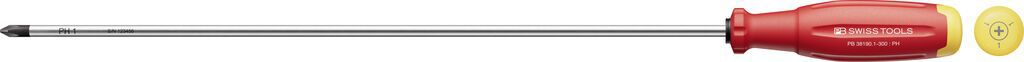 PB Schraubenzieher, SwissGrip Evo, Phillips PH PB 38190 , Gr. 1 , L=300mm - Schraubenzieher