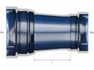 Muffe-Muffe-Reduktion MMR VRS-T Epoxy DN 100/80 - TRM Swiss Steckmuffenformstücke VRS-T