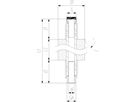 COOL-FIT Flexschlauch IG / AG DN20x 3/4" 738 924 307 - GF COOL-FIT 2.0