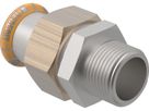 Übergang lösbar mit AG 54mm- 2" Überwurfmutter Messing 45440 - Mapress Therm Formstücke