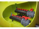 Verteilerschacht Large 125 befahrbar 2 x 50 BF Hauptabgang PE 125 mm - EWATEC-Erdwärmetechnik