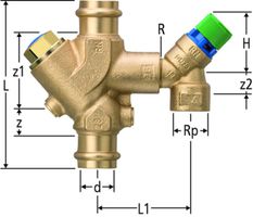 Sicherheitsgarnituren NUSSBAUM Optipress-Aquaplus