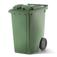 Kleincontainer aus Polyethylen 360l , grün - Container