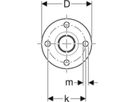 Flansch m/Steckende PN10/16 35mm 23786 - Mapress-Heizungs-Formstücke