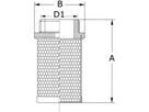 Saugkorb CRNI 11/2" 6.0102.150 - Trigress Armaturen