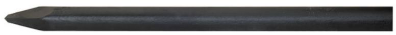 Loch- und Steckeisen L= 1800mm, Ø 28mm - Bauwerkzeuge