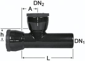 T-Stücke vonRoll hydro Fig. 2350 (B)