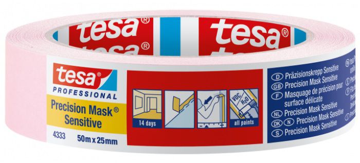 TESA Abdeckband Präzision Sensitive B= 38mm, L= 50m, Art. 3210135 - Kleben