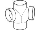 Bogeneckabzweig 88,5°/135° 110/110mm 310.105.14.1 - Geberit-PE-Silent-Formstücke