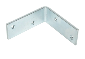 SANER Stehwinkel, sehr stark 100x40x5mm, verzinkt - Holzverbinder