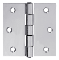 CHARMAG Scharnier stark, mit vernietetem Stift HxB=90x90mm, verzinkt - Scharniere, Verschlüsse und Zubehör