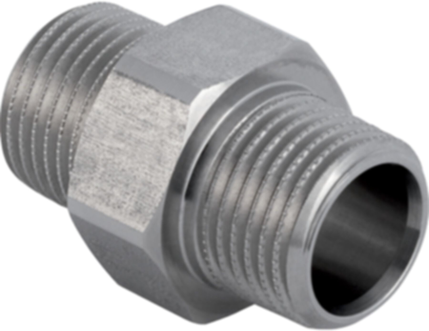Übergang m/AG 1/2"-MF1/2" 632.005.00.1 aus Edelstahl 1.4401 - Geberit-Push Fit-Formstücke