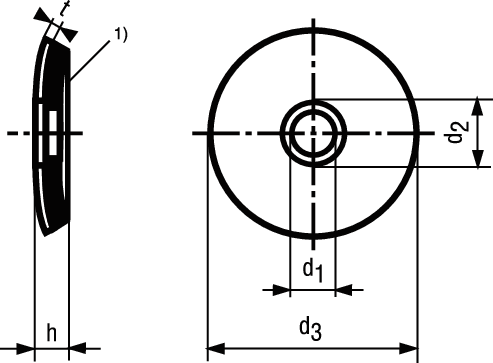 Dichtscheiben zu Fassadenschr INOX BN6029 4,8x7x22 - Fassadenschrauben