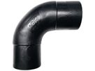 Bogen 90° nahtlos PE100 S5 PN 16 d 110mm 753 001 014 - PE100 Stutzenformstücke langschenklig