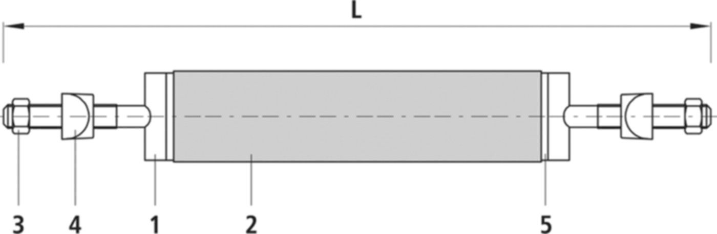 Haltebügel Inox, ohne Erdung 3112 ohne Satteldichtung, DN 200 L = 720mm - Hawle Hausanschluss- und Anbohrarmaturen
