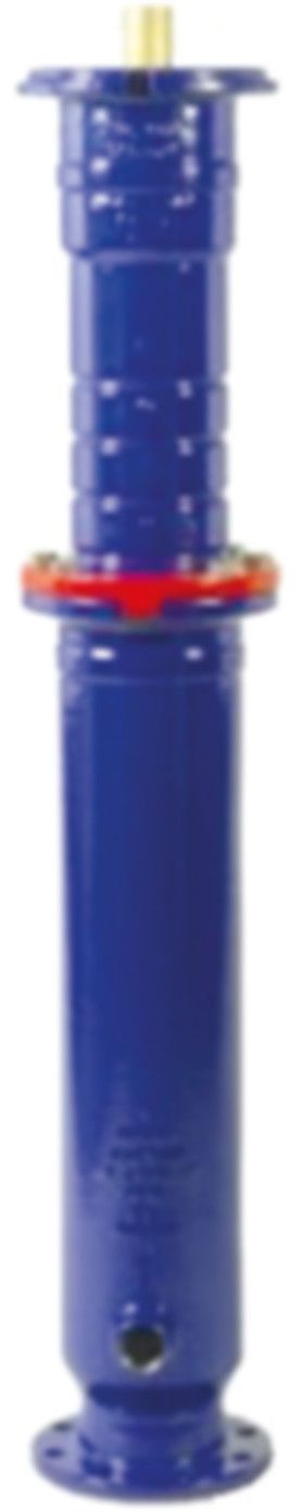 UT-Radial, höhenverstellbar 6429/1588 Steckmuffe BLS DN 100 GT 1,2 - 1,7m - Hinni Hydranten