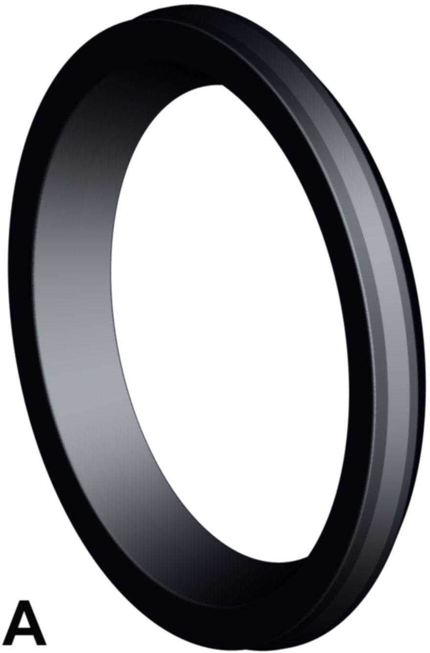 Dichtung (PTFE beschichtet) d 50mm 158 400 258 - GF iJoint-Klemmverbinder