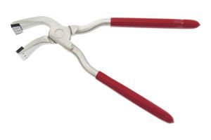 STUBAI Falzzange 45 gebogen Nirolook 2821 , 60mm , PVC Isoliert - Spenglerwerkzeuge