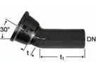 STM-Bogen 1M Fig. 2823 30° DN 250 - Von Roll Steckmuffenformstücke