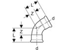 Bogen 60° 15mm 36161 - Mapress-Sanitär-Presssystem-Formstücke