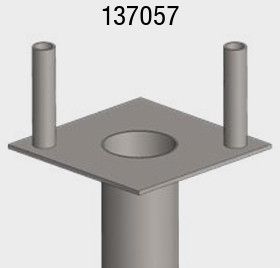 Multi-Befestigungskonsole Isolationsausstecher - INOXTECH-Handlauf-/Geländer-System