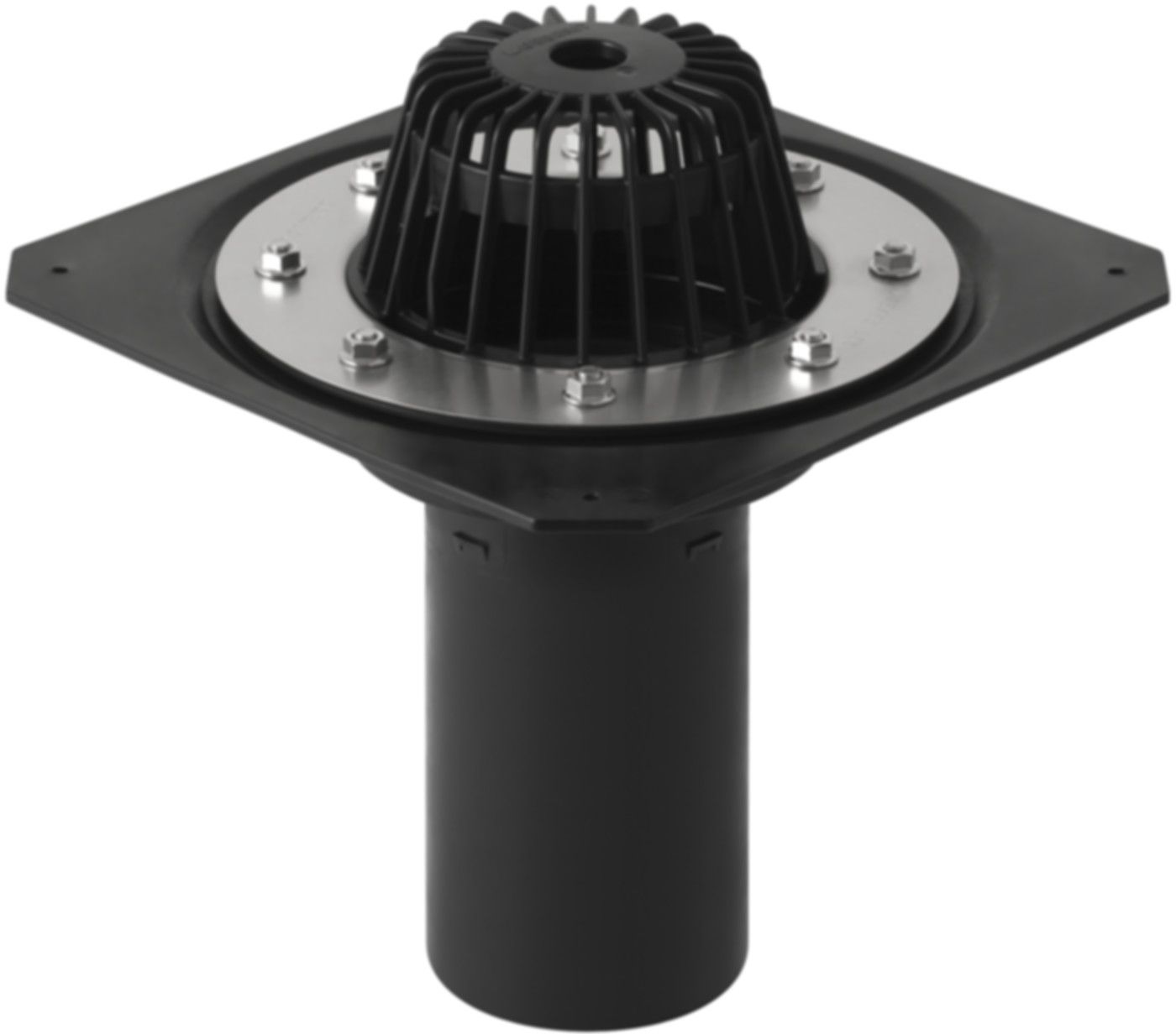 Dachwassereinlauf konventionell, senkrecht d 110mm 359.013.00.1 - Geberit-Dachentwässerung