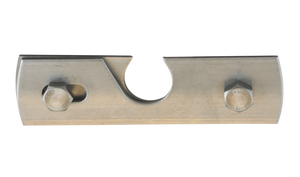 Schneefanglaschen 1/2"-1" 405 verstellbar - Cr-Ni Spenglereihalbfabrikate