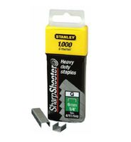 STANLEY Heftklammern Typ G, L= 6mm, B= 10.6mm, à 1000Stk - Heften, Schneiden