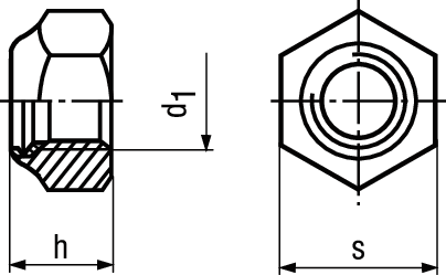 Sich-Mu UNC St 6 vzb BN165 1/4" - Bossard Schrauben