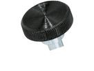 Rändelknöpfe f I-6kt POM schwarz BN5364 M5/8,5/17/6,5 - Bossard Schrauben