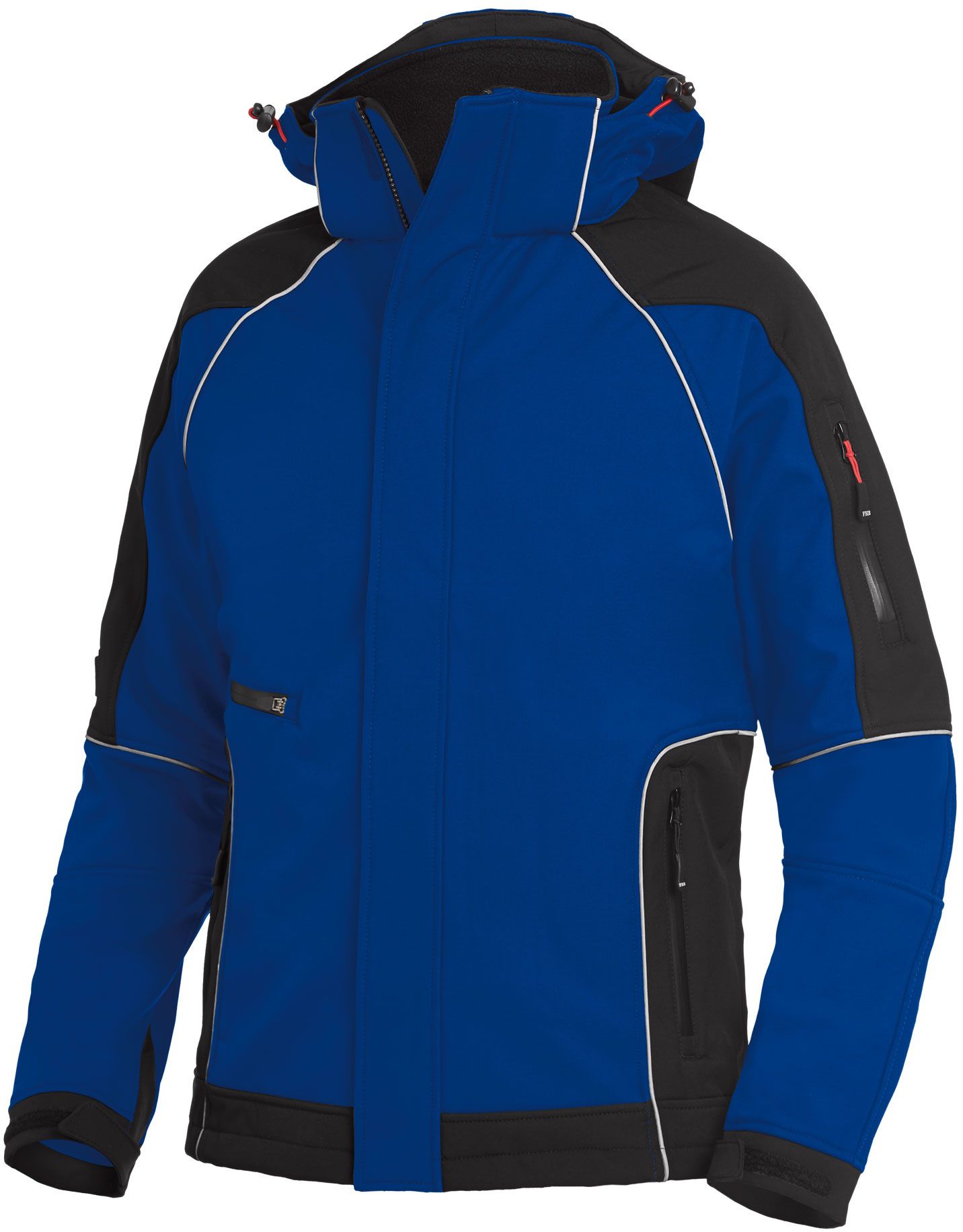 FHB WALTER Softshelljacke royal-schwarz Gr. S - Textilien