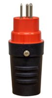 BRENNENSTUHL Gummistecker T15, 230V / 10A, 5-Pol - Stromverteilung