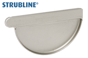 Anklemmboden rechts 250 mm 126 "Strubline" - Uginox Spenglereihalbfabrikate