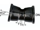 STM-Bogen 2M Fig. 2825a 11° DN 100 - Von Roll Steckmuffenformstücke