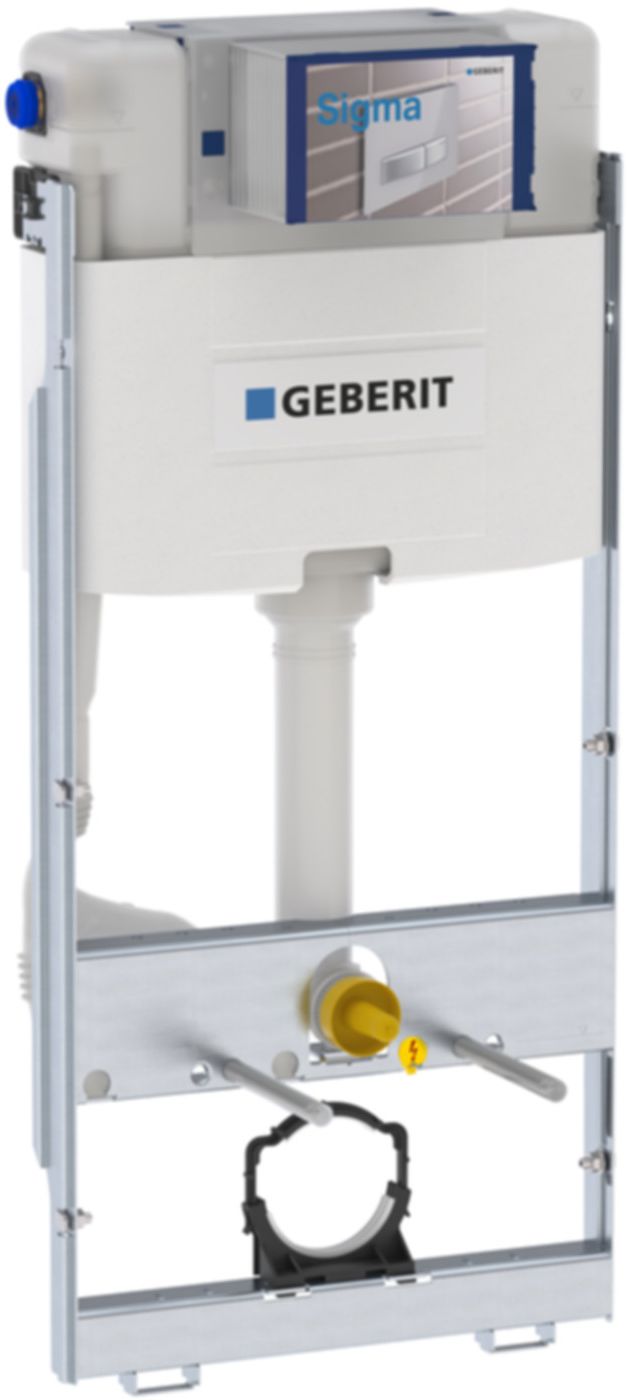 Wand-WC-Element Omega 461.161.00.1 Typ 112 Betätigung von vorne - Geberit-GIS