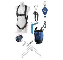 SPANSET Safety-Kit für Arbeiten im Holzbau 3.5m Typ SK-801 2-Punkt-Auffangg. Höhensicherungsgerät - Arbeitsschutz