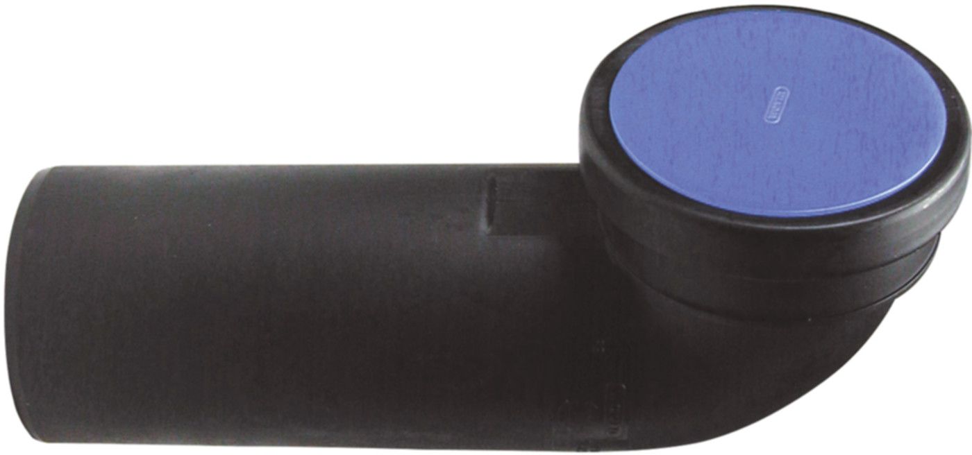 Wandklosett-Bogen 90° d 90/ 90mm 923281 / 3026967 - Sanit-PE-Formstücke