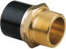 ELGEF Übergangsadapter MS mit AG d 20mm - 1/2" 720 920 706 (Karton à 40 Stk.) - ELGEF Plus Elektroschweissfittinge
