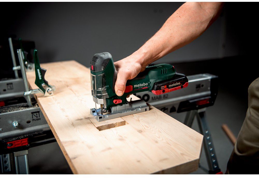 Akku-Stichsäge ST 18 LT 130 BL 18V, bis 130mm, solo in mataBox - Metabo Elektrowerkzeuge