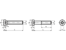 Zy Sr I-6kt nie Ko ST 08.8/8.8 SCHW BN15 DIN6912 M10x16 - Bossard Schrauben