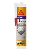Sikaflex-112 Crystal Clear, Kleb- und Dichtstoff Kartusche à 290ml, 100% transparent - Dichten