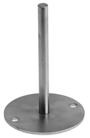 Geschw. Standkonsole 2 Loch ohne Aufl. Stab 12 mm 1.4301 - INOXTECH-Handlauf-/Geländer-System